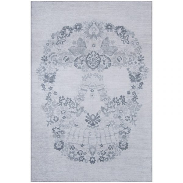 Momeni District DIS-1 Grey Area Rug01