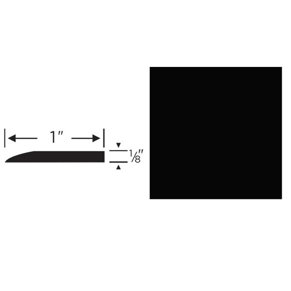 Moldura Reductora Vinil (MRRS-NEGRO)