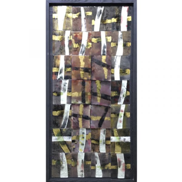 Cuadro De Madera, 60x120cm, Collage/Vidrio