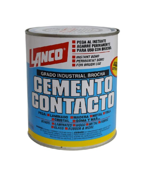 Cemento Contacto Supertec - 1/4 Galón