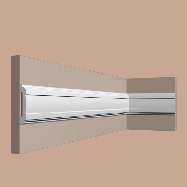 Moldura Plana Para Pared JX135-W